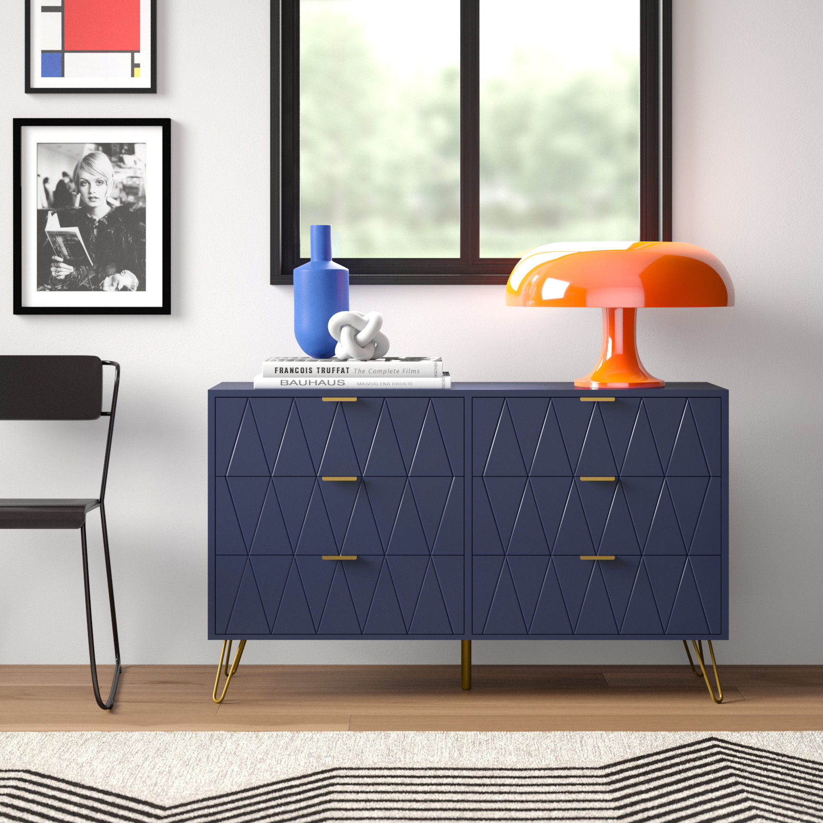 Willa Arlo™ Interiors Marable 6 Drawer 47.24